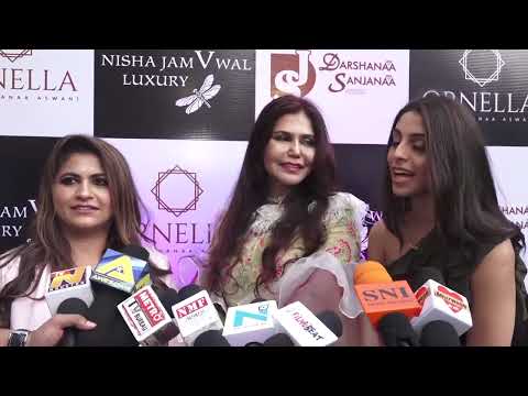 Nisha Jamvwal hosts unveiling of Darshanaa Aswani\'s Ornella