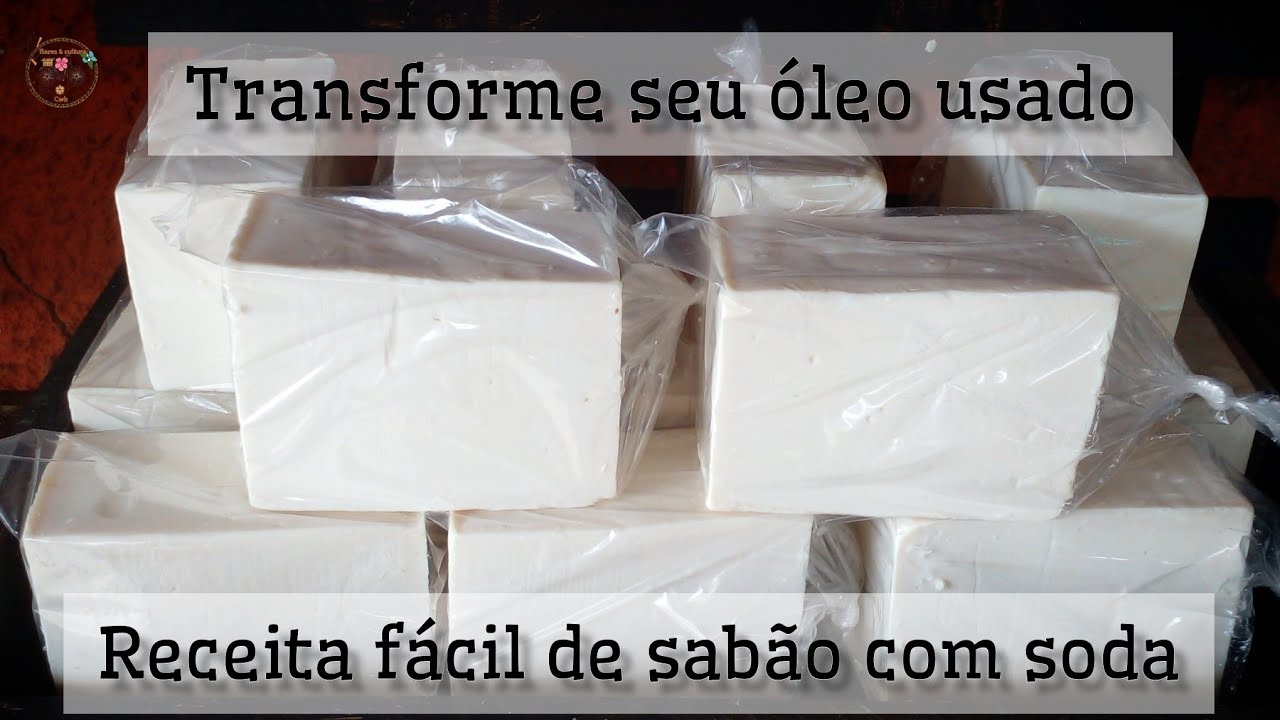 Do Desperdício à Utilidade: Como Fazer Sabão em Barra Reciclando Óleo de Cozinha! | Tutorial DIY