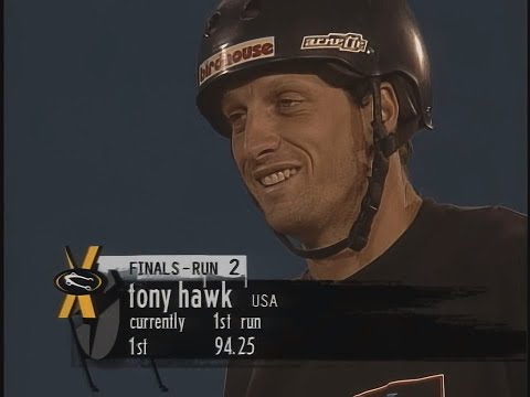Tony Hawk - X Games 1997 Vert Finals Gold Medal Run [1080p60 Upgrade]