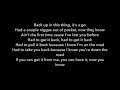 Drake Days In The East Lyrics On Screen