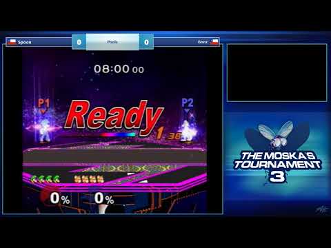 The Moska's 3 SSBM - Gonz (Luigi) vs Spoon (Fox) - Pools