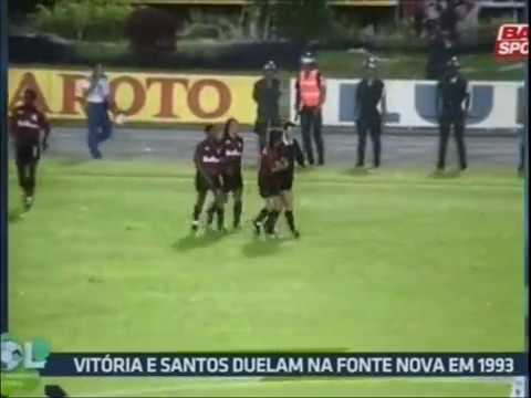 Vitória 2 x 2 Santos - Campeonato Brasileiro de 1993