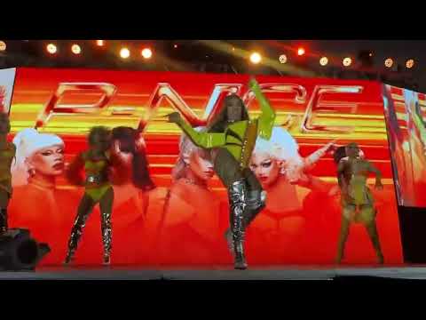 DRPH Slaysian Royale - PNice 2nd Live performance of Asian Eyyy! Drag in the South Concert Drag Race
