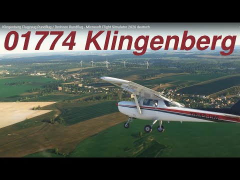 Klingenberg Flugzeug Rundflug / Drohnen Rundflug - Microsoft Flight Simulator 2020 deutsch