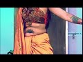 Indian Woman In Saree With Navel Tattoo