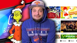 The Grinch STEALS Nintendo Switch Christmas? + BIG eShop Sale!