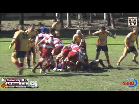 2014 NHRU Round 16 Premier 3 Highlights - Newcastle University v Lake Macquarie