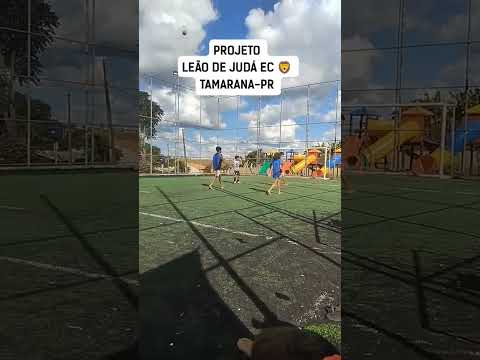 PROJETO LEÃO DE JUDÁ EC 🦁 TAMARANA PR #futebol #viral #futebol #escolinhadefutebol