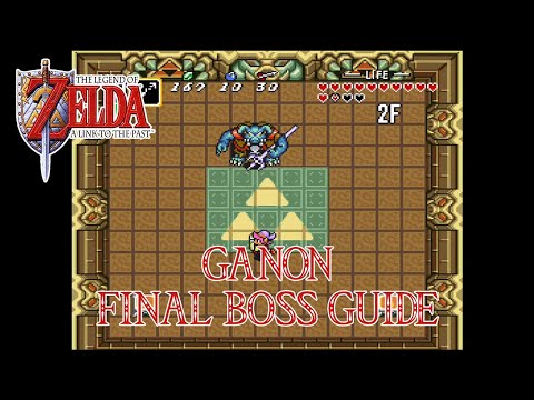 Ganon Boss Fight Guide - The Legend of Zelda A Link to the Past