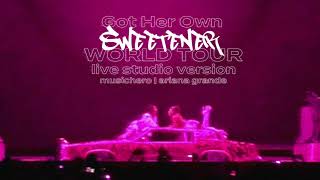Ariana Grande &amp; Victoria Monét - Got Her Own (Sweetener World Tour Version)