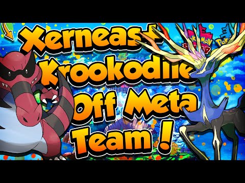 Xerneas and Krookodile Off Meta Team! - Pokémon Sword and Shield Competitive Ranked Double Battles