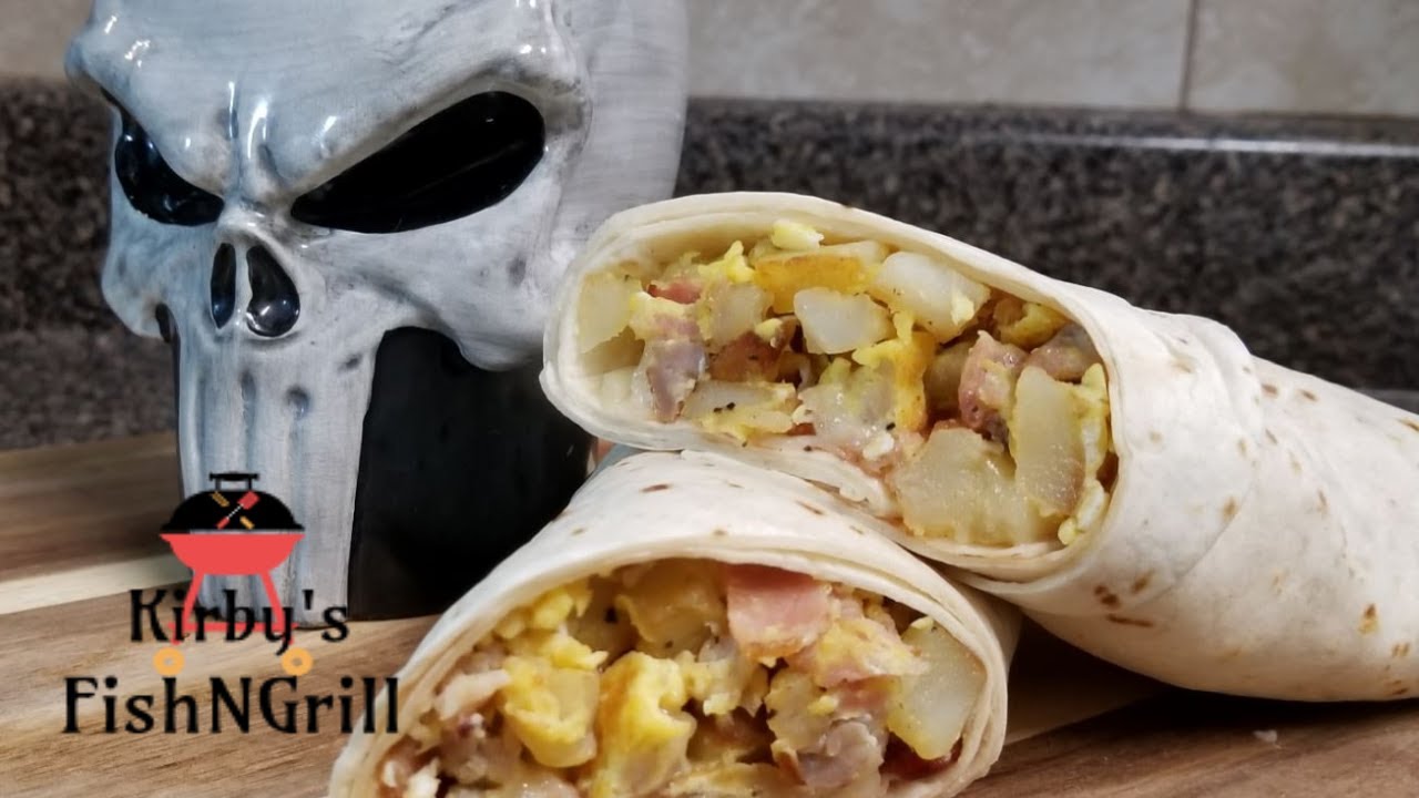 Breakfast Burritos - Cooking with Kirby Live - Get your fat Pants Ready!