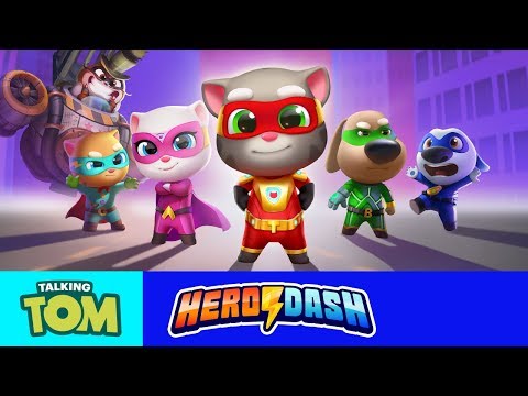 🦝⚡ Raccoon Invasion in Talking Tom Hero Dash! (ALL Trailers)