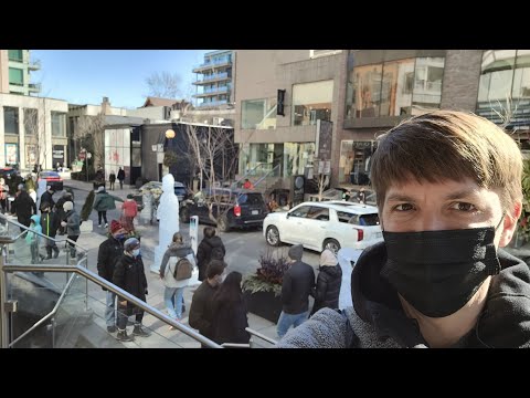 Toronto LIVE Part 1: ICEFEST in Yorkville (March 13, 2021)