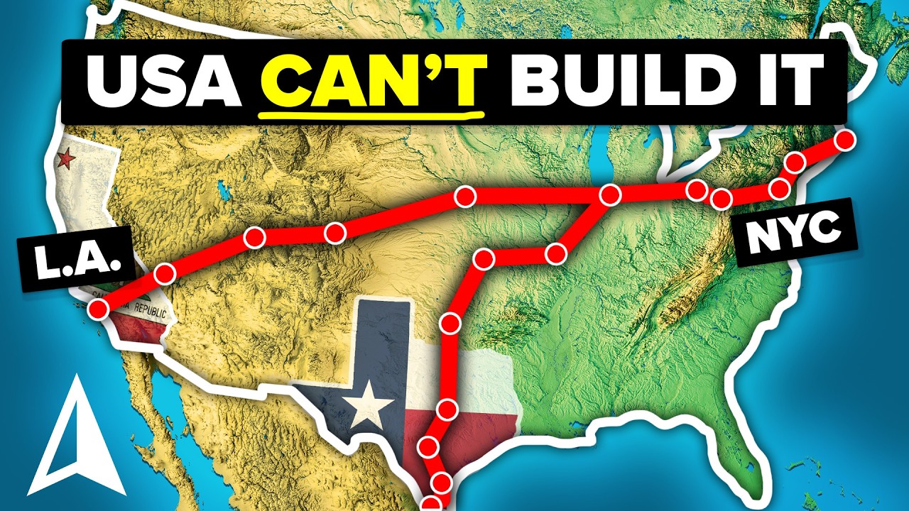 Building High-Speed Rail in US Is IMPOSSIBLE. Here’s Why