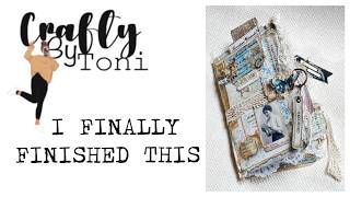 Finishing Old Junk Journals I Started (This One Turned Out Beautiful)