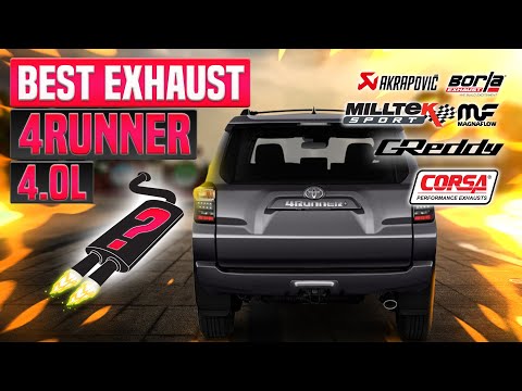 Toyota 4Runner 4.0L Exhaust Sound🔥aFe Power,Borla,Flowmaster,Gibson,Magnaflow,Remark,Revel