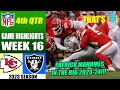 Chiefs vs Raiders FULL GAME 4th QTR [WEEK 16] | NFL Highlights 2023
