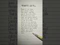 That S So True Lyrics Song By Gracie Abrams  Thatssotrue Lyrics Gracieabrams