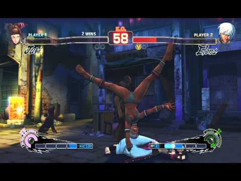 Ultra Street Fighter IV battle: Juri vs Elena