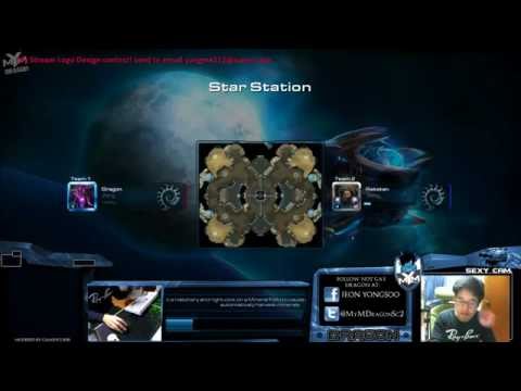 MymDragon - SC2 HOTS Stream EPIC GAME