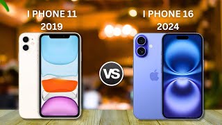 Comparison - iPhone 16 (2024) vs iPhone 11 (2019)
