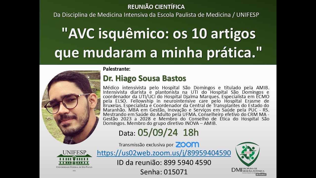 AVC isquêmico: 10 artigos que mudaram a minha prática