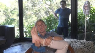 Ellen Proves She Has 5-Star Feet