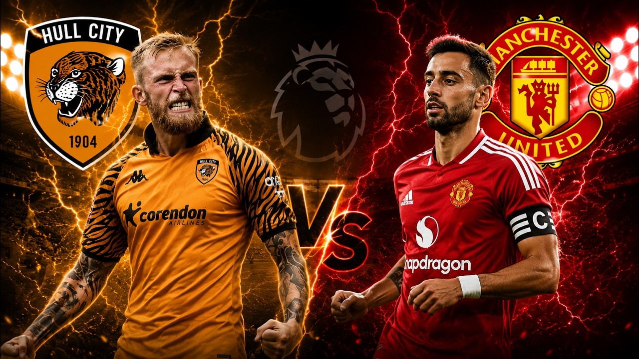 ሃል ሲቲ ከ ማንቸስተር ሲቲ | Hull City Vs Manchester United | ቀጥታ ስርጭት
