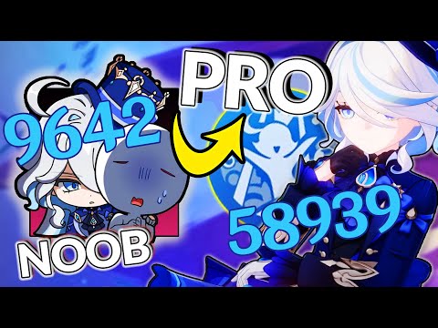 UPDATED Furina Build AKA the god of Hydro Supports! [Build Guide 2025]!