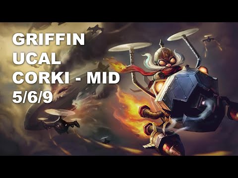 Griffin Ucal Mid Corki vs Irelia - KR Challenger Rank Game 10.7