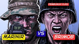 If 1 Company of United States Marines Vs 10,000 Mobile Brigade Corps, Who Would Win? (Simulation)