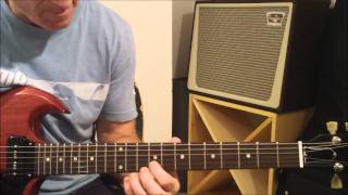 Allman Brothers - No One To Run With Solo and Outro Guitar  Instructional Video
