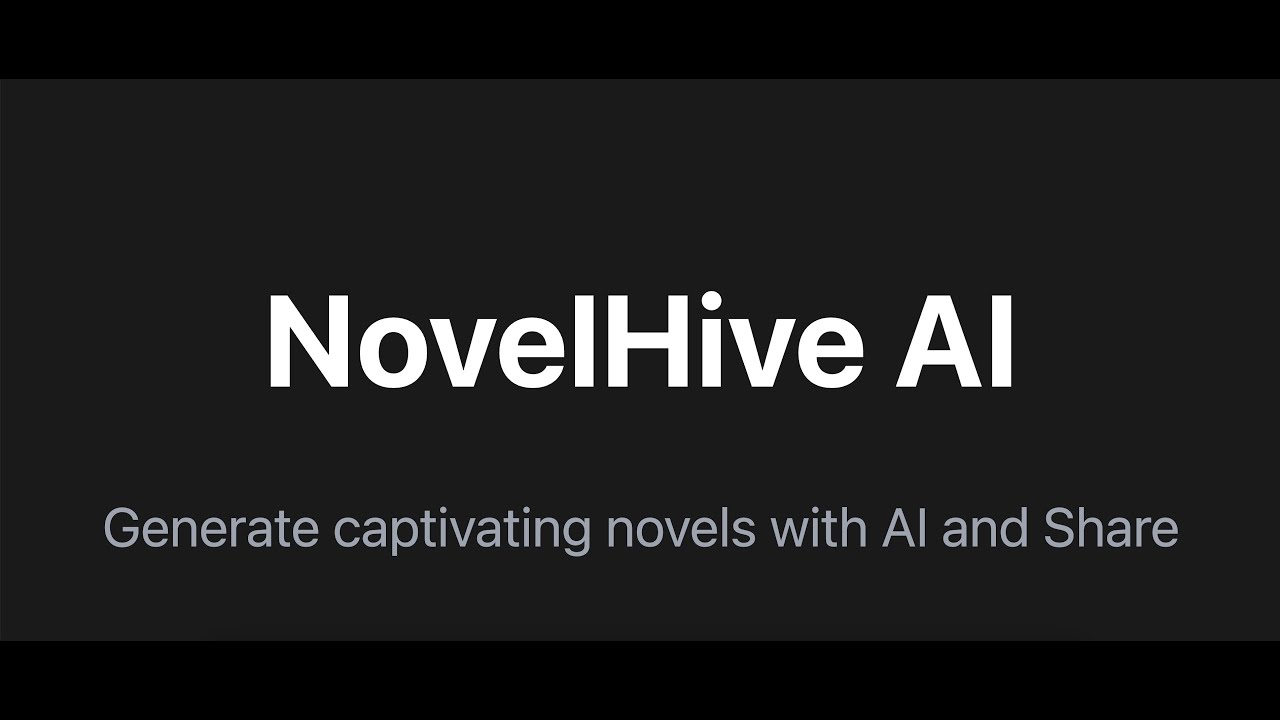 NovelHive Demo - AI Writing That Feels Human