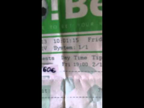 VIDEO PROOF FOR FIXED MATCH FOR 18/01/2013