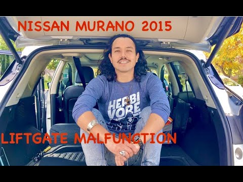 NISSAN MURANO 2015 | POWER LIFTGATE MAIN SWITCH | LIFTGATE RELEASE