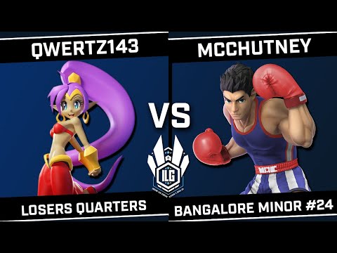 qwertz143 (Mii Gunner) vs McChutney (Little Mac) - ILG Bangalore Minor #24