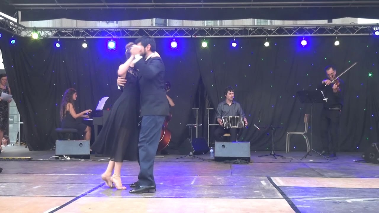 Video 17 Brussels Tango Festival 2019: demo 2/2 Magdalena Gutierrez & German Ballejo