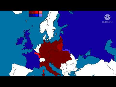 Triple Alliance vs Triple Entente (1914)