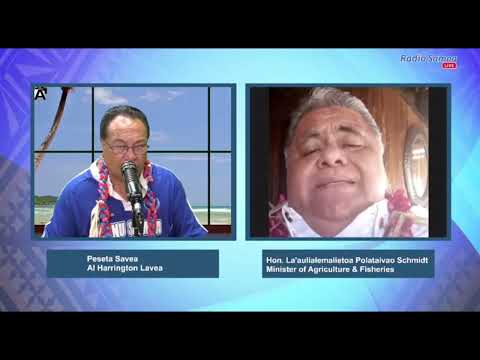 Hon. La'aulialemalietoa Leuatea Polataivao Fosi Schmidt - Tanoa Ava - 29 OCT 2022