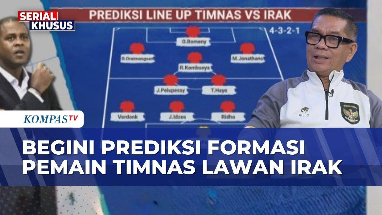 Prediksi Formasi Pemain-Strategi Timnas vs Irak di Laga Kualifikasi Piala Dunia oleh Bung Ropan