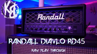 Video thumbnail for Randall Divalo RD45 - Raw Metal Tones & Playthrough by Kyle Bull