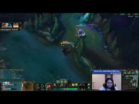 Imaqptie spots a scripter ft Pobelter - League of Legends