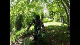 Trailen in den bayrischen Voralpen - Freeride am Veitsberg