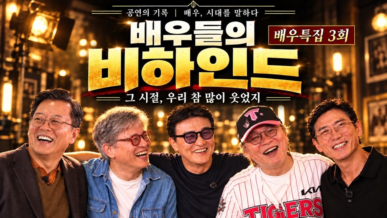 “우리 예전에 그랬잖아!” 대배우 5인이 풀어놓는 유쾌한 비하인드 [배우특집 3회]