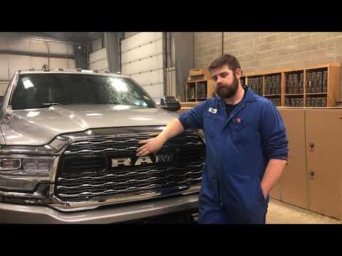 INSTALLING A WINTER FRONT ON 2019 HEAVY DUTY TRUCKS