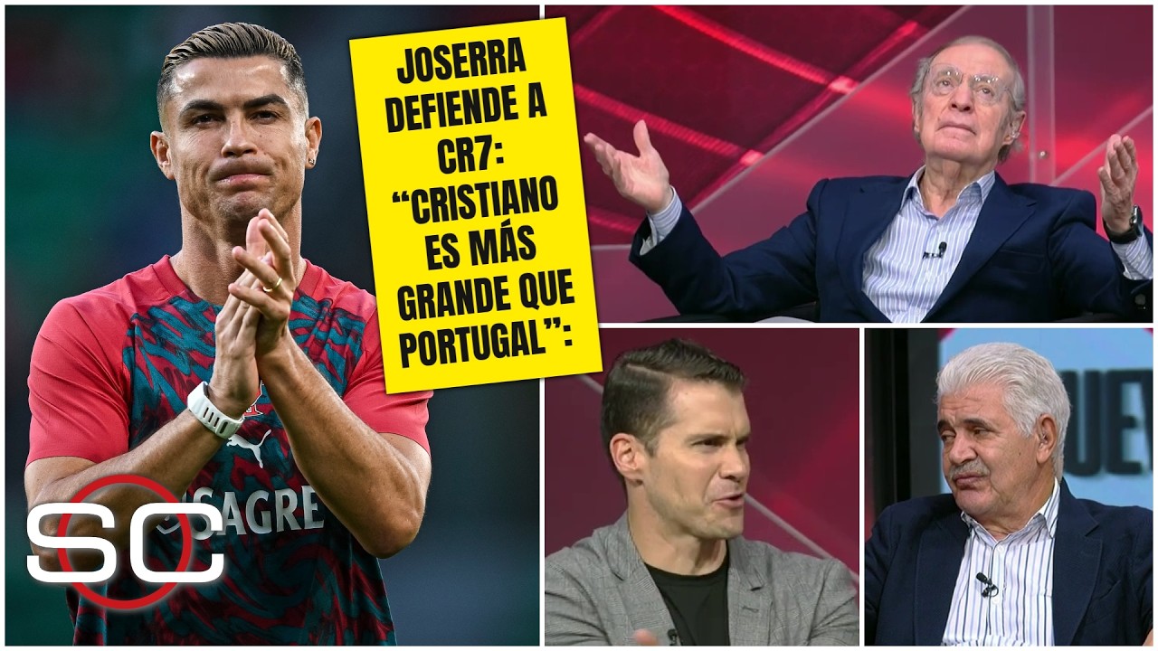 El TUCA y JOSÉ RAMÓN se CRUZARON por el BERRINCHE de CRISTIANO RONALDO con PORTUGAL | SportsCenter