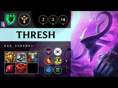 Thresh Support vs Lulu - KR Master Patch 25.12
