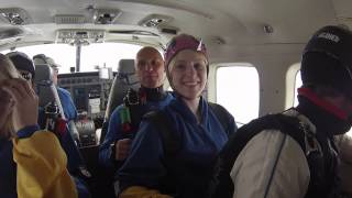 preview picture of video 'Tandemsprung von Sonja bei skydive nuggets in Leutkirch'