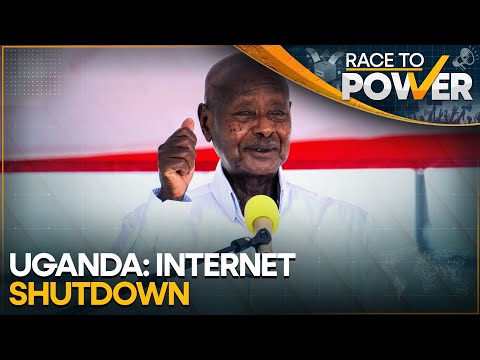 Uganda's President Museveni Blocks Internet Just Before Election Day | WION Race To Power